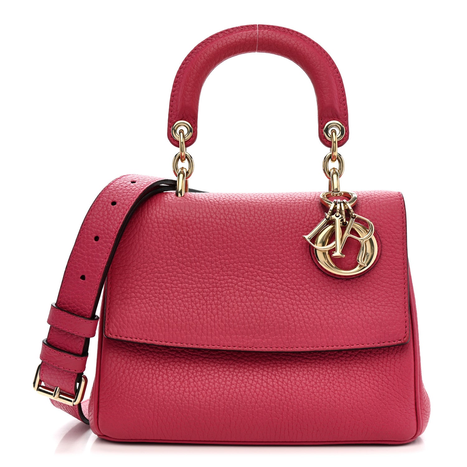 Christian Dior Bullcalf Mini Be Dior Flap Pink Blue 1 of 14