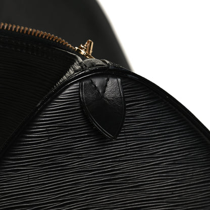 Louis Vuitton Epi Keepall 45 Black 12 of 14