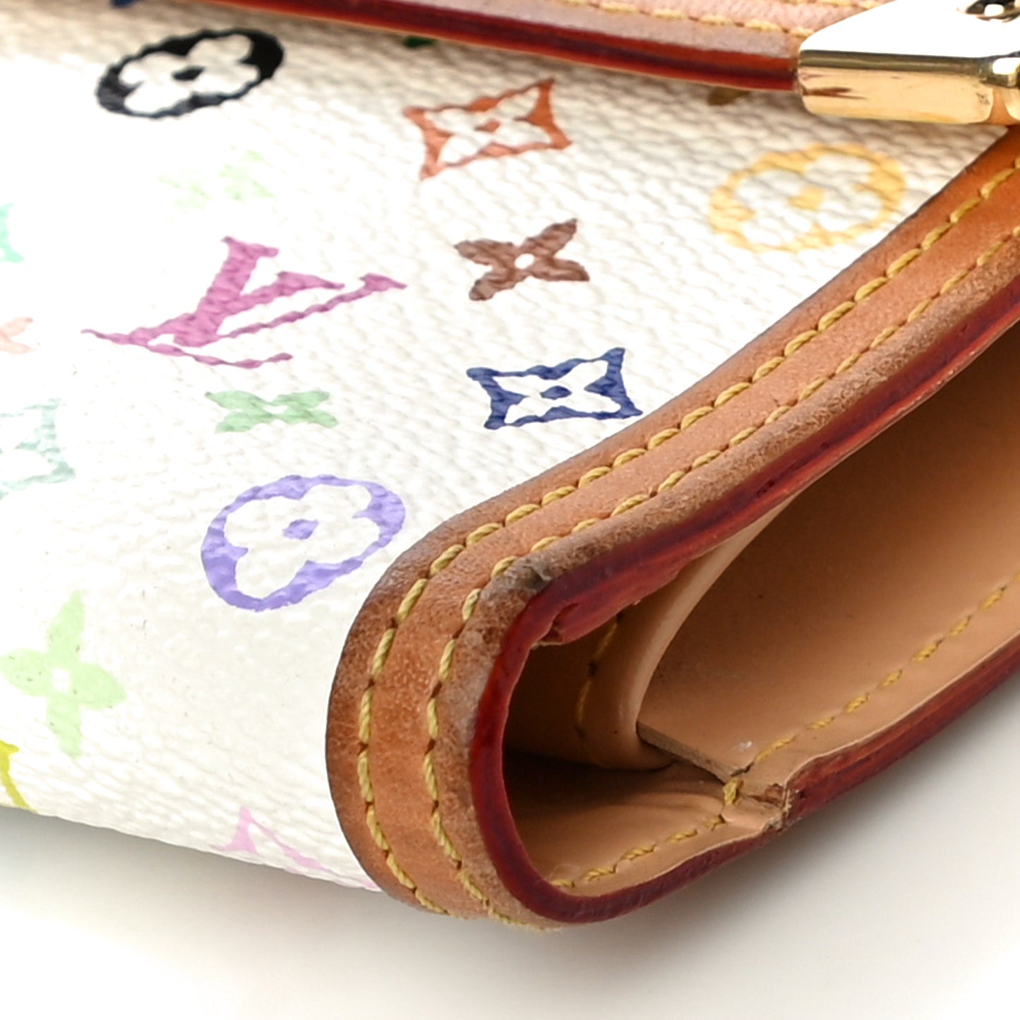 Monogram Multicolor Porte Tresor International Wallet White