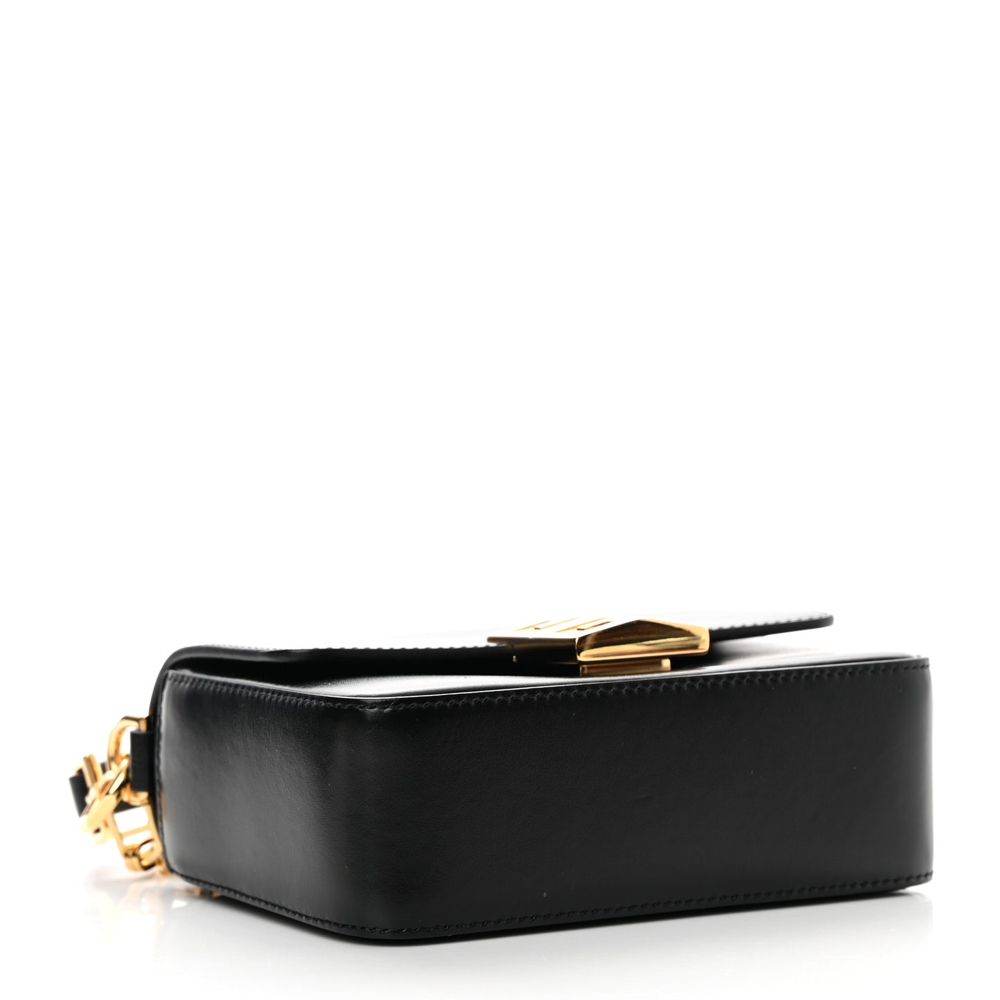 Box Calfskin Small 4G Cube Chain Shoulder Bag Black