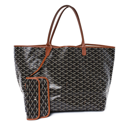 Goyard Goyardine Saint Louis GM Black Gold 3 of 11