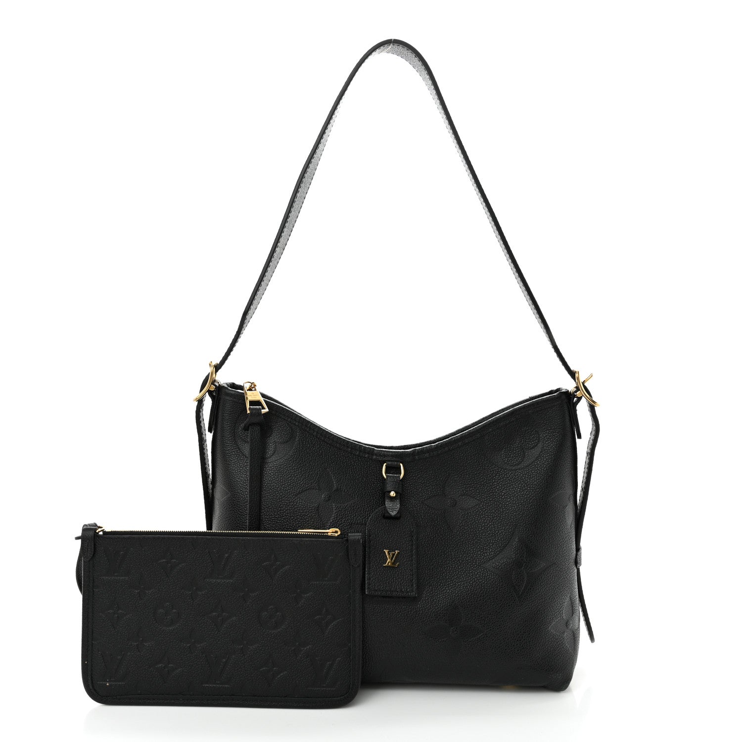 Louis Vuitton Empreinte Carryall PM Black 3 of 17
