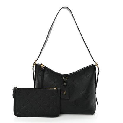 Louis Vuitton Empreinte Carryall PM Black 3 of 17