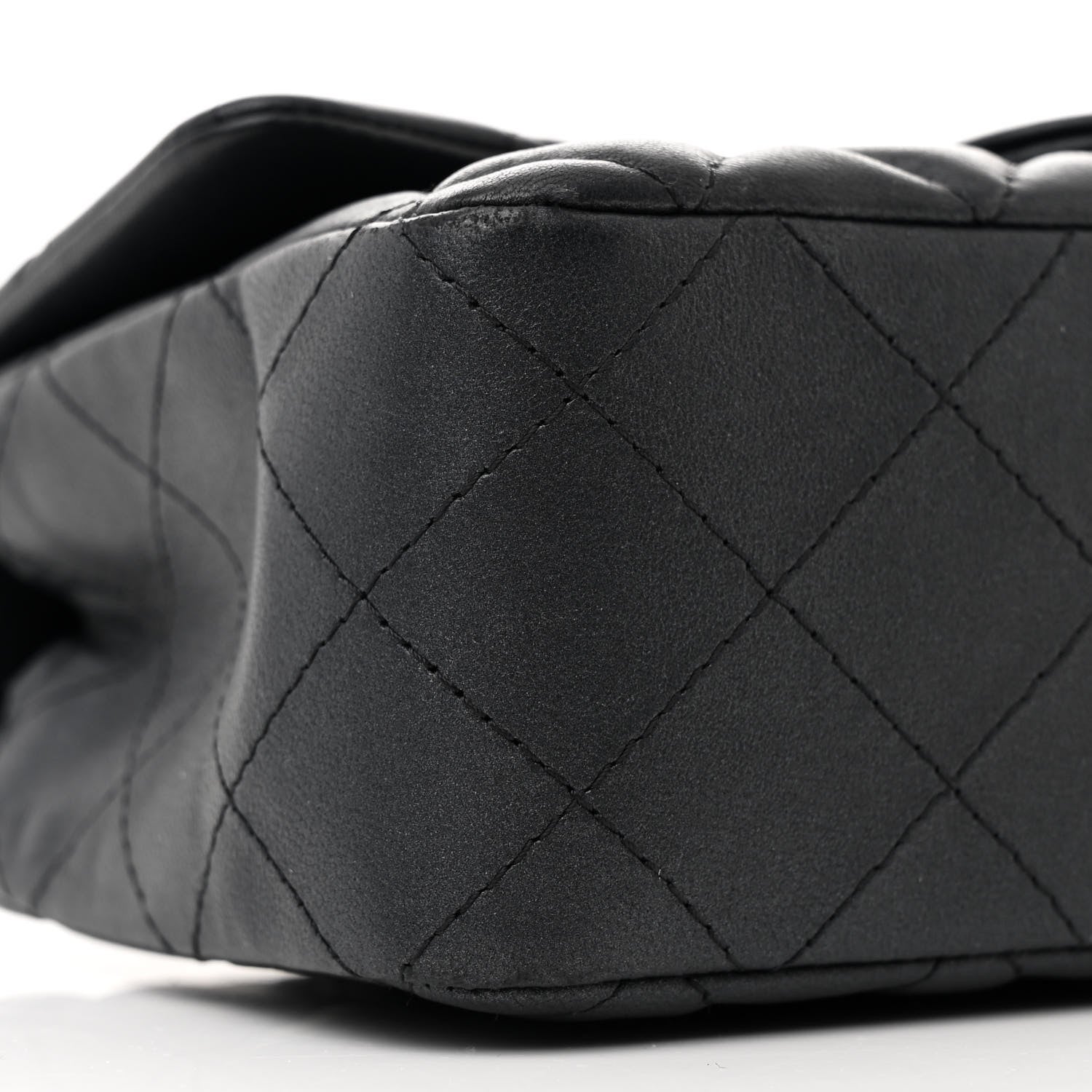 Chanel Lambskin Quilted Mini Rectangular Flap So Black 9 of 11