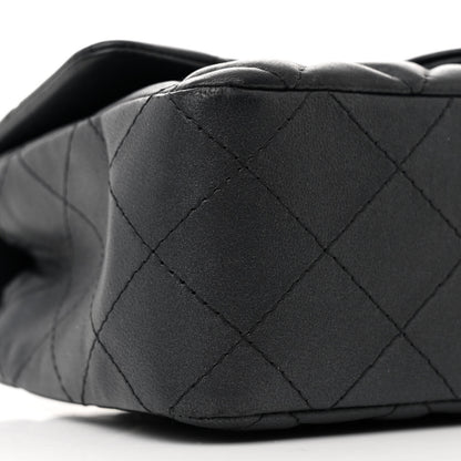 Chanel Lambskin Quilted Mini Rectangular Flap So Black 9 of 11