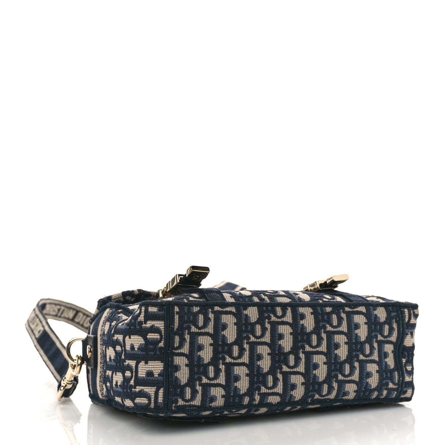 Christian Dior Oblique Small Diorcamp Messenger Blue 4 of 7