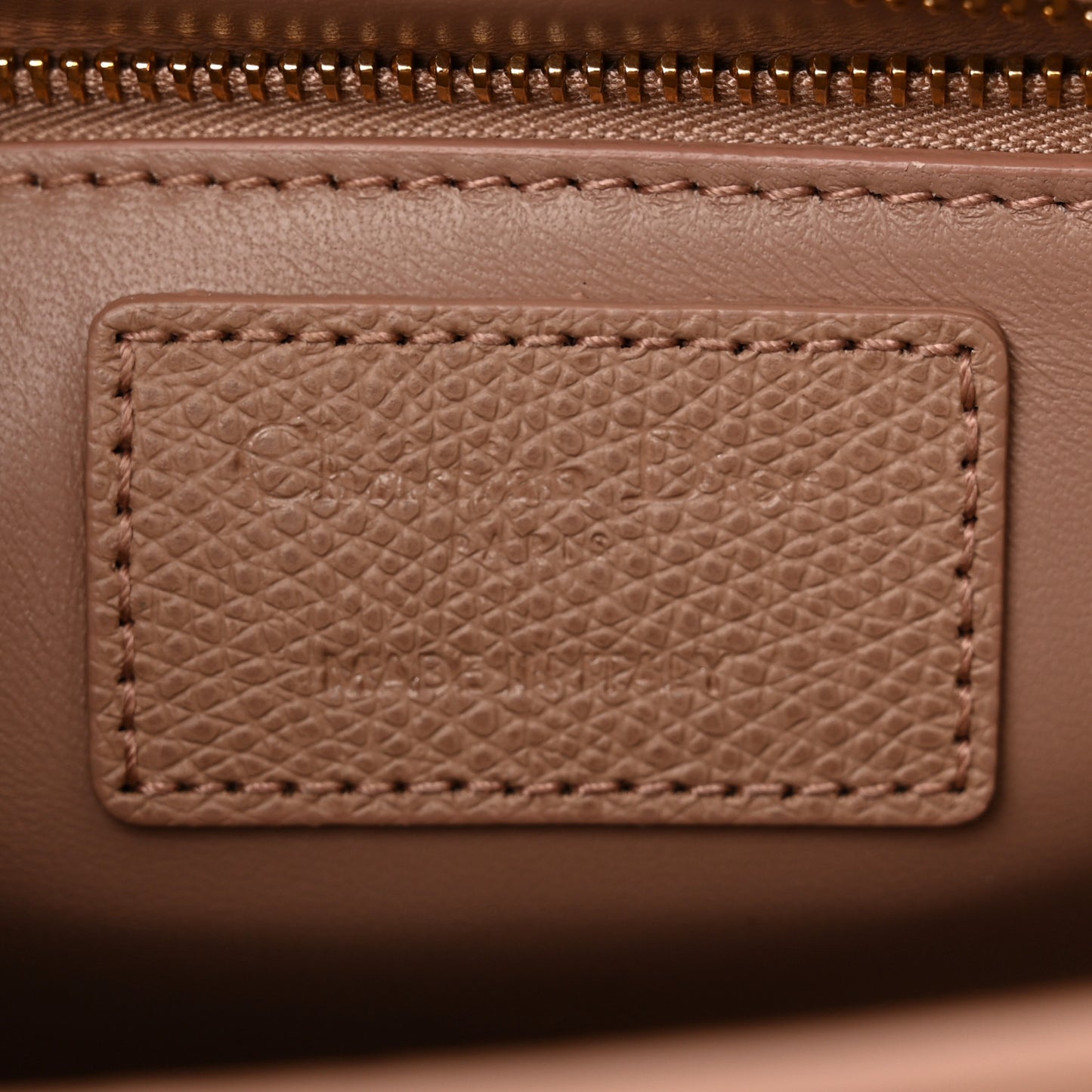 Ultra Matte Grained Calfskin 30 Montaigne Flap Bag Blush
