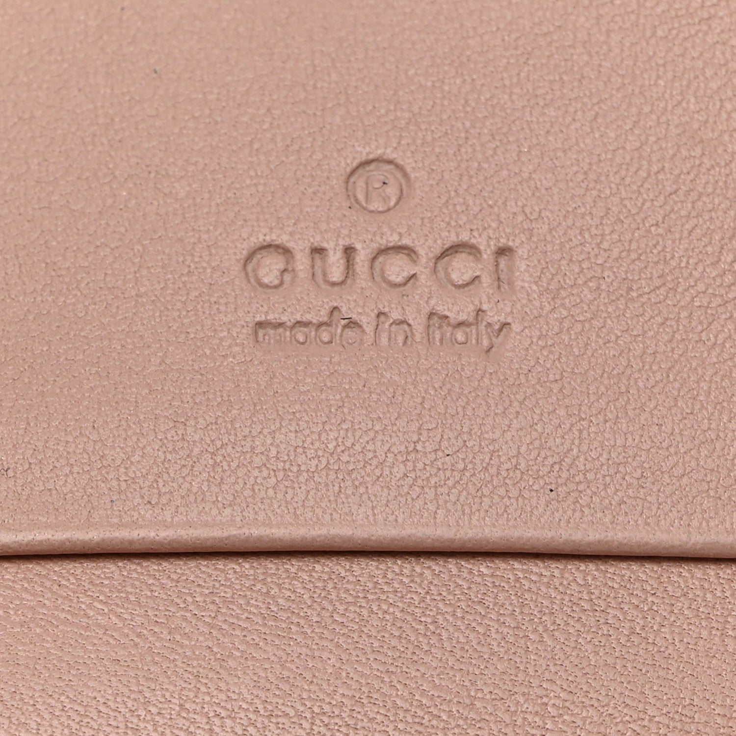 Gucci Calfskin Matelasse GG Marmont Card Case Wallet Perfect Pink 6 of 9