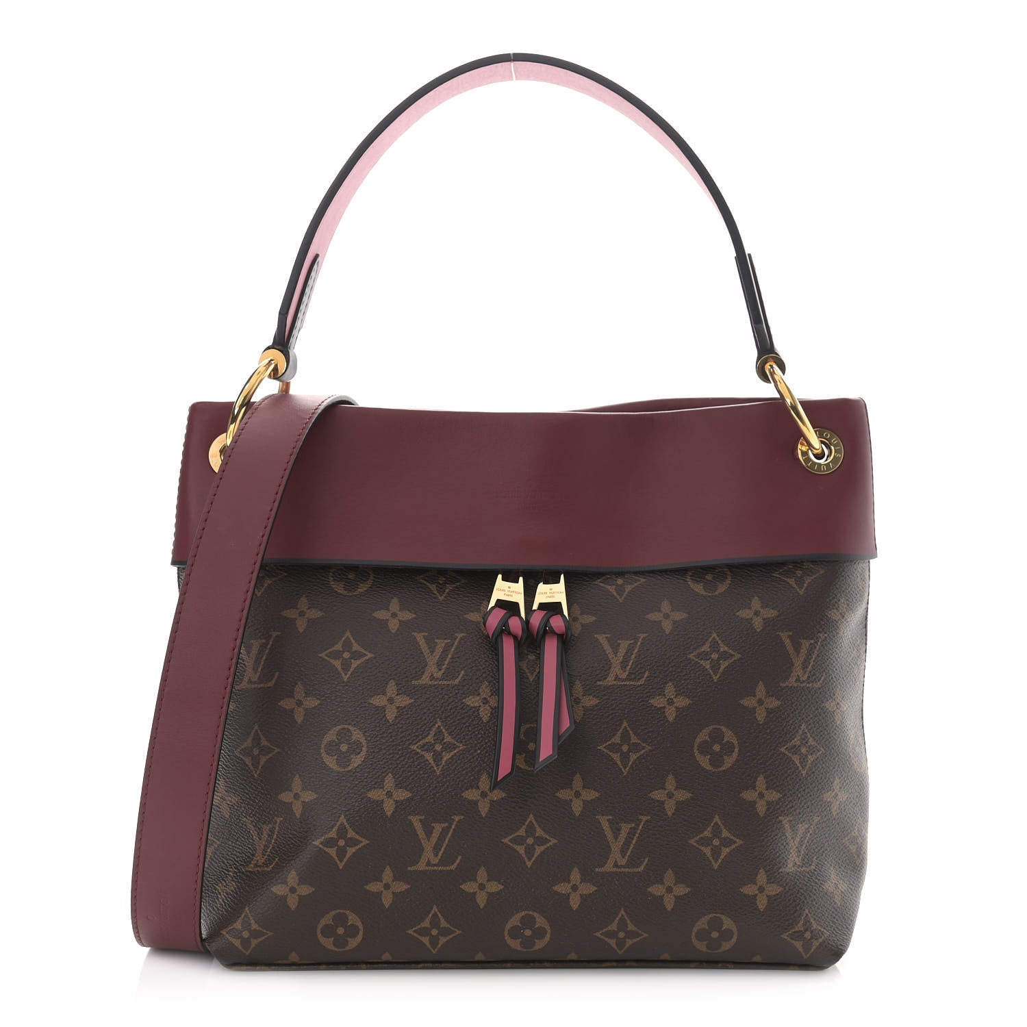 Louis Vuitton Monogram Tuileries Besace Rose Bruyere 1 of 12