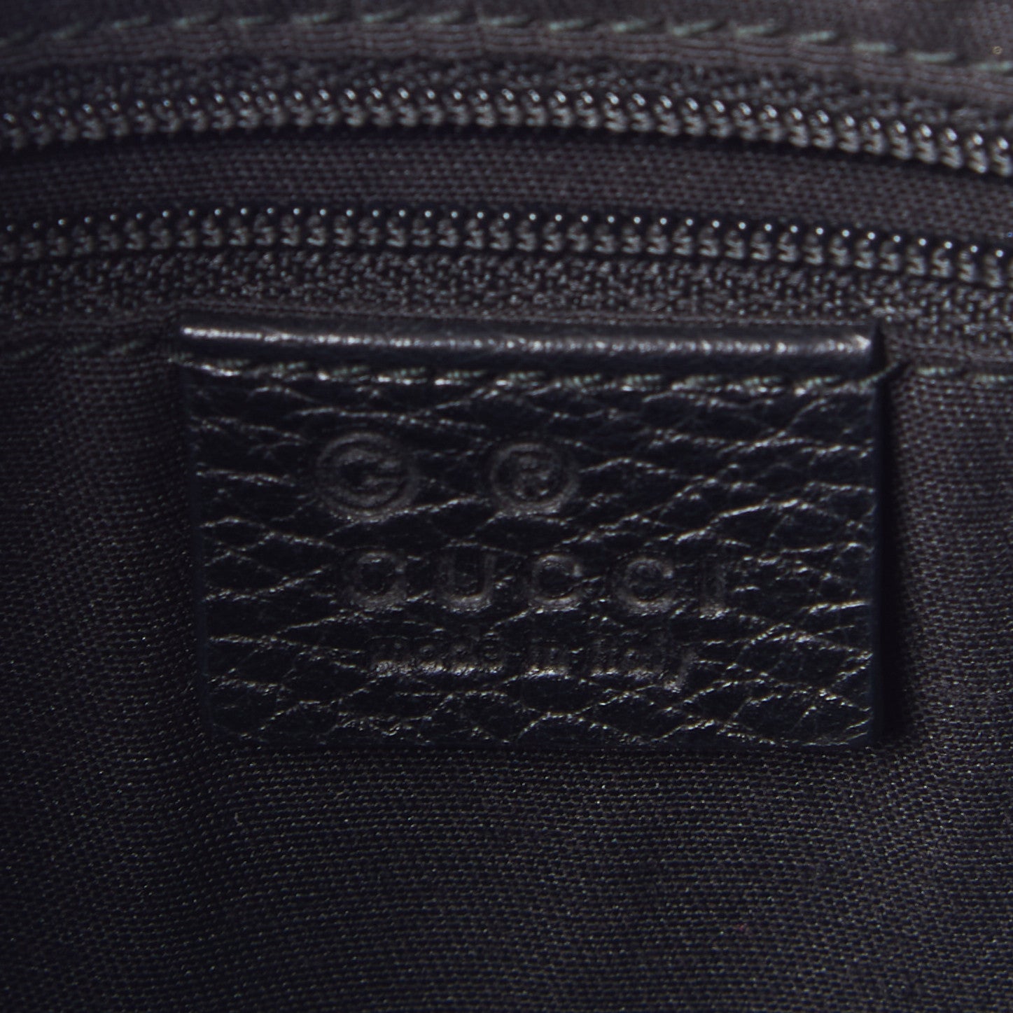 Gucci Dollar Calfskin GG Charm Hobo Black 7 of 8