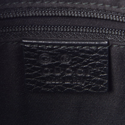 Gucci Dollar Calfskin GG Charm Hobo Black 7 of 8