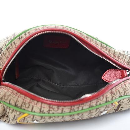 Christian Dior Monogram Rasta Shoulder Bag Beige 5 of 10