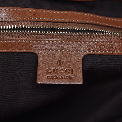 Gucci Calfskin Large Positano Tote Brown 6 of 17