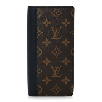 Louis Vuitton Monogram Macassar Brazza Wallet 1 of 6