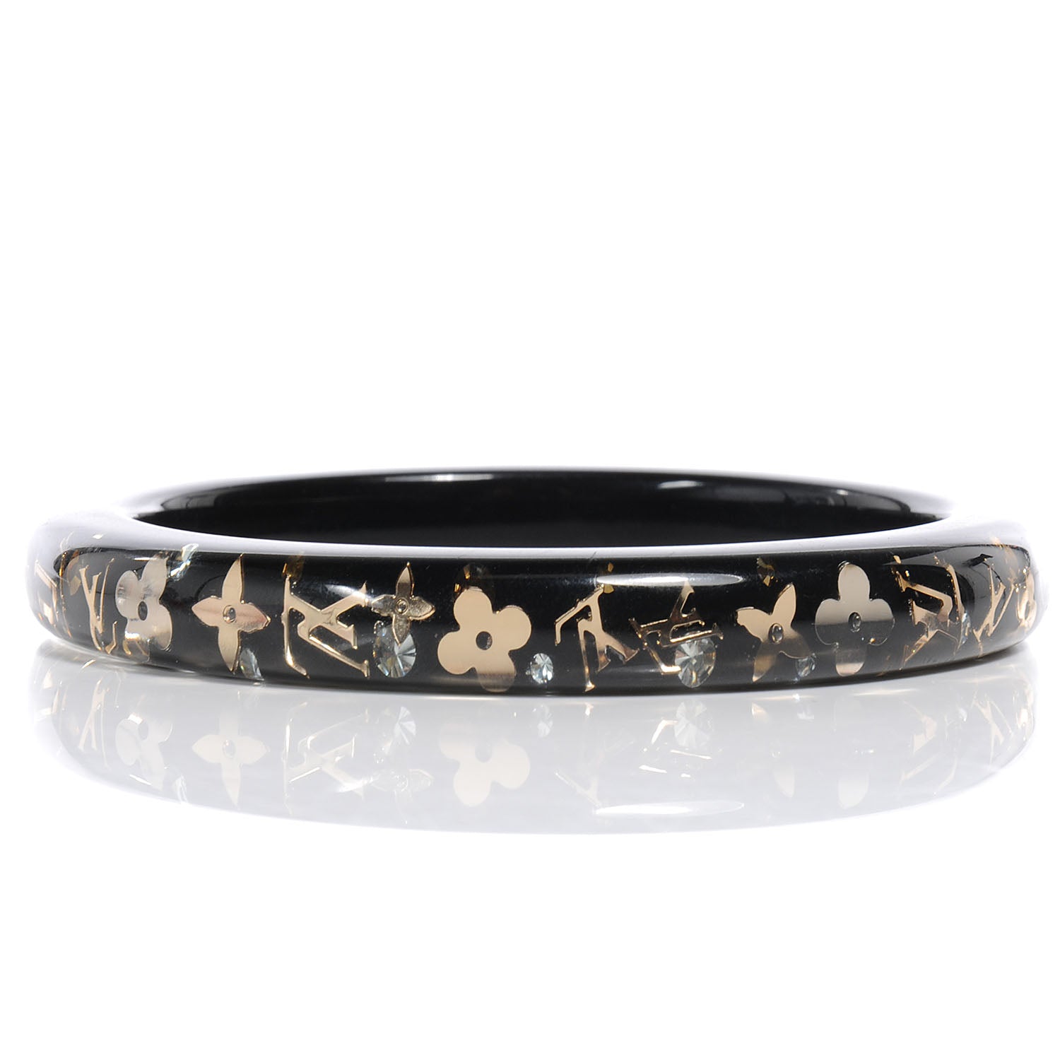 Louis Vuitton Inclusion Bracelet PM Size Medium Black 3 of 3