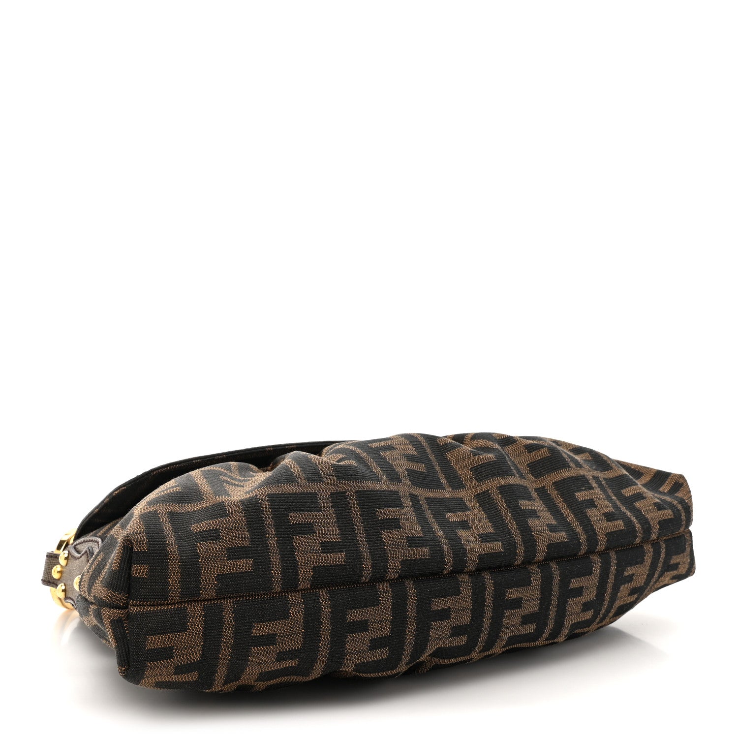 Fendi Zucca Small Chef Shoulder Bag Tobacco 4 of 12