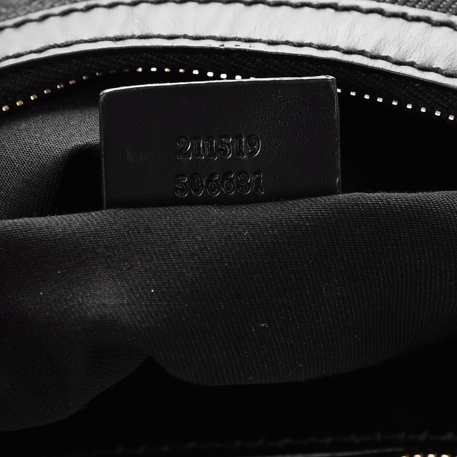 Gucci Monogram Bamboo Ring Hobo Black 7 of 7