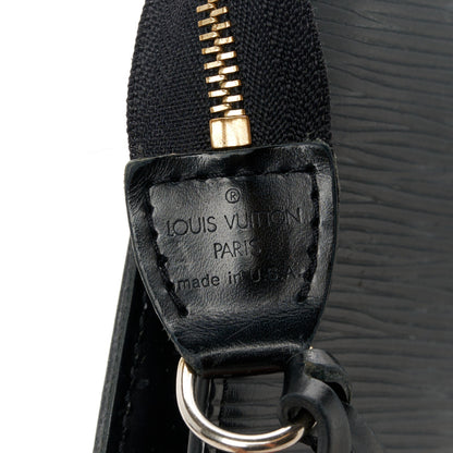 Louis Vuitton Epi Pochette Accessories 21 Black 8 of 9