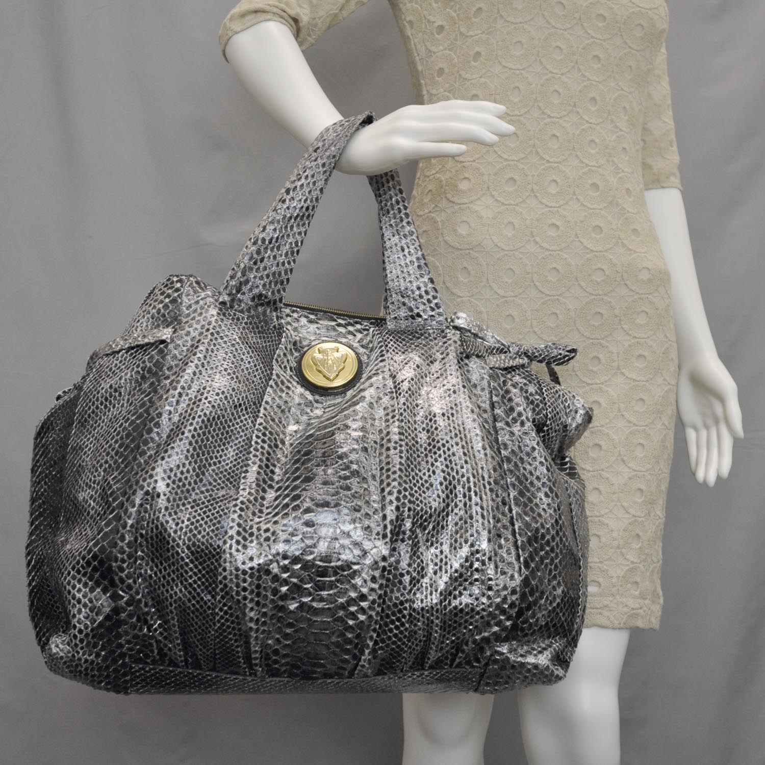 Gucci Python Large Hysteria Tote 2 of 20