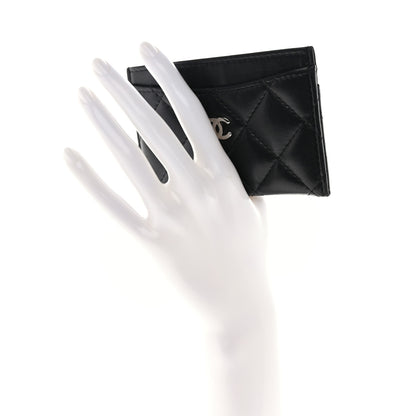 Chanel Lambskin Quilted Card Holder Black 2 of 8
