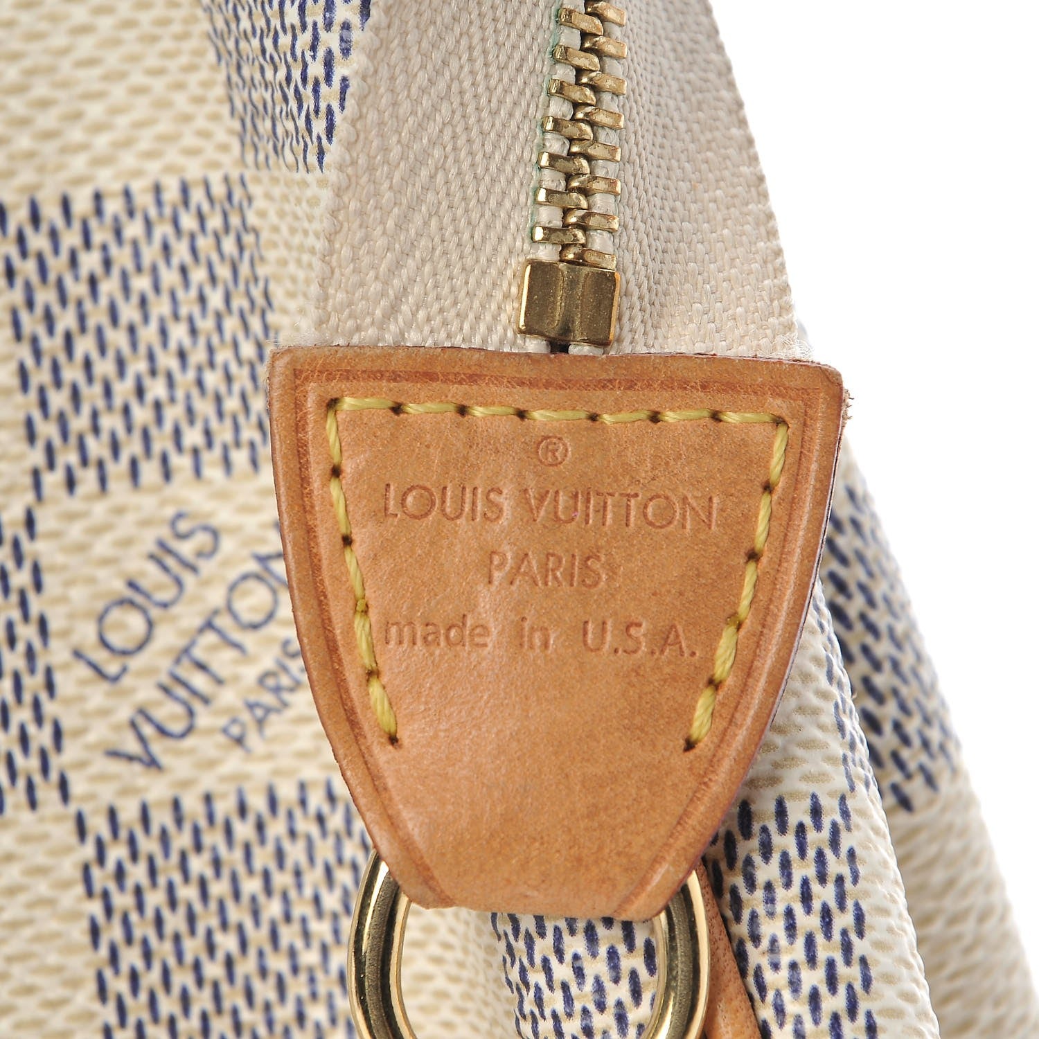 Louis Vuitton Damier Azur Eva Clutch 5 of 7