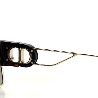 Christian Dior Acetate Square 30 Montaigne 2 Sunglasses Black Gold 6 of 8