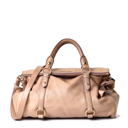 Miu Miu Vitello Medium Bow Bag Cammeo 1 of 9
