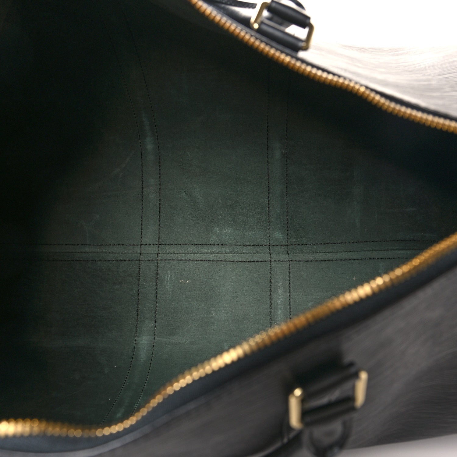 Louis Vuitton Epi Keepall 50 Black 4 of 11