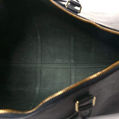 Louis Vuitton Epi Keepall 50 Black 4 of 11