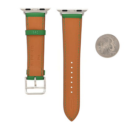 Hermes Swift 30mm Apple Watch Single Tour Band Bambou 2 of 5