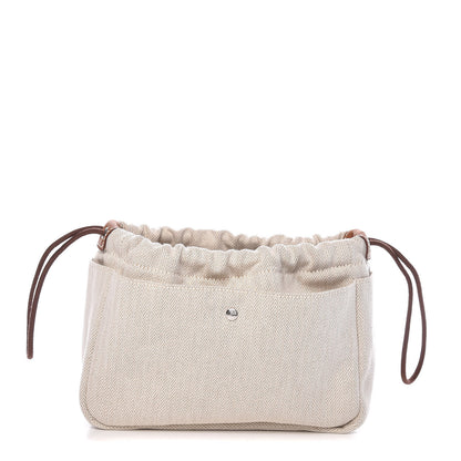Hermes Canvas Barenia Fourbi 20 PM Pouch Naturel Fauve 1 of 7