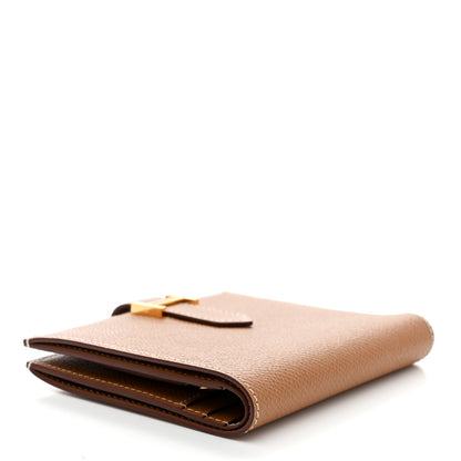 Hermes Epsom Bearn Compact Wallet Gold 4 of 9