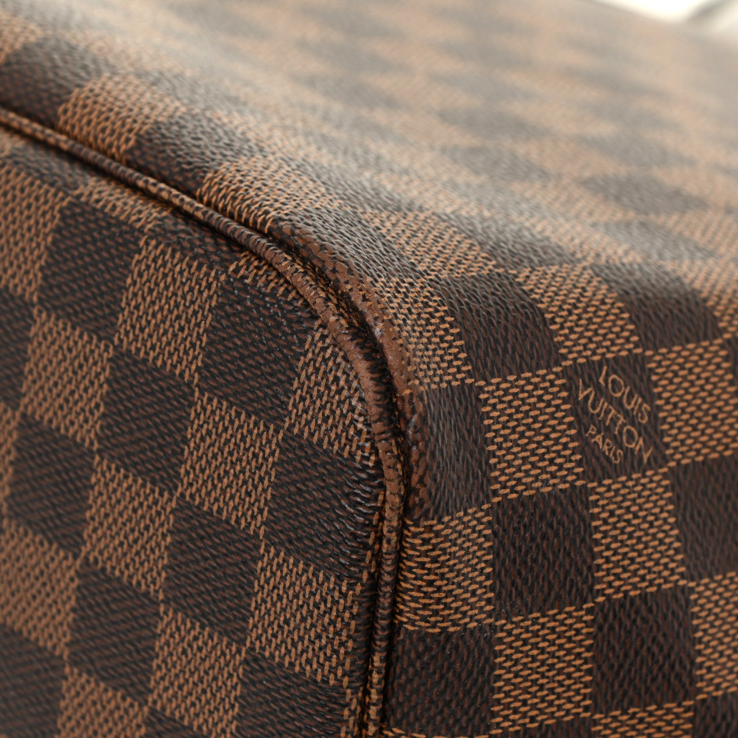 Louis Vuitton Damier Ebene Neo Neverfull MM Rose Ballerine 20 of 23