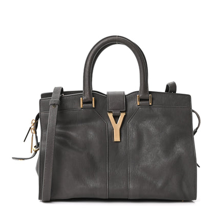 Saint Laurent Sheepskin Medium Cabas ChYc Grey 1 of 9