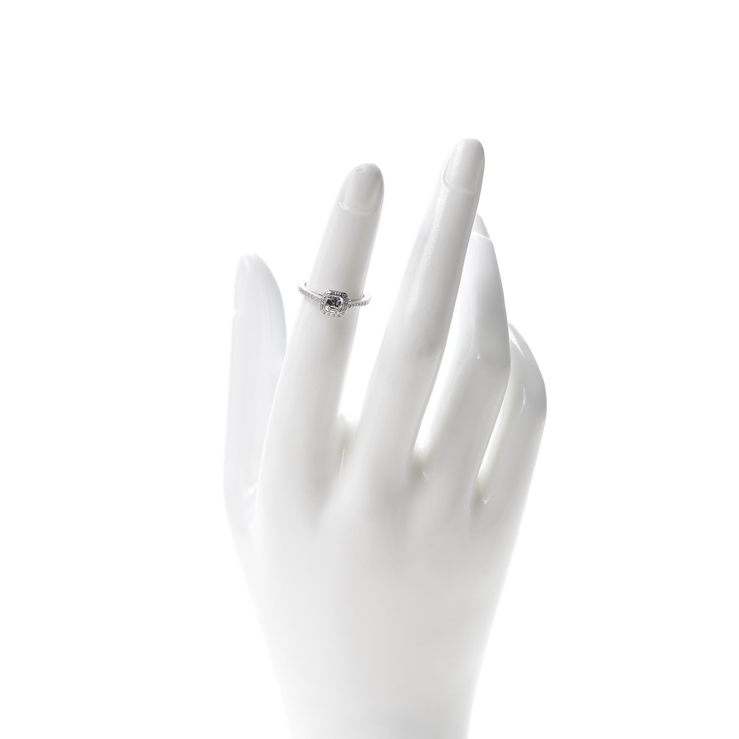 Tiffany Platinum Diamond .36ct Legacy Engagement Ring 47 4 2 of 6