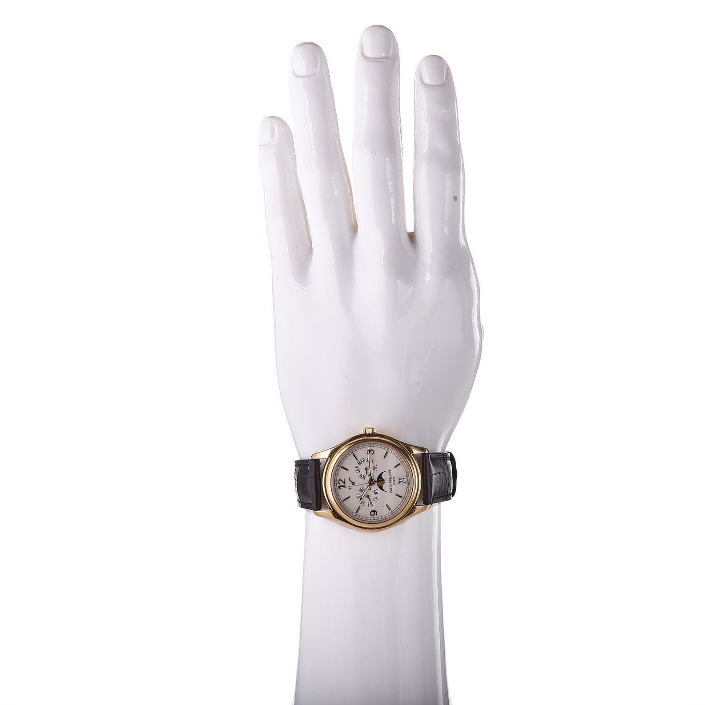 18K Yellow Gold 39mm 5146J Annual Calendar Complications Self Winding Watch