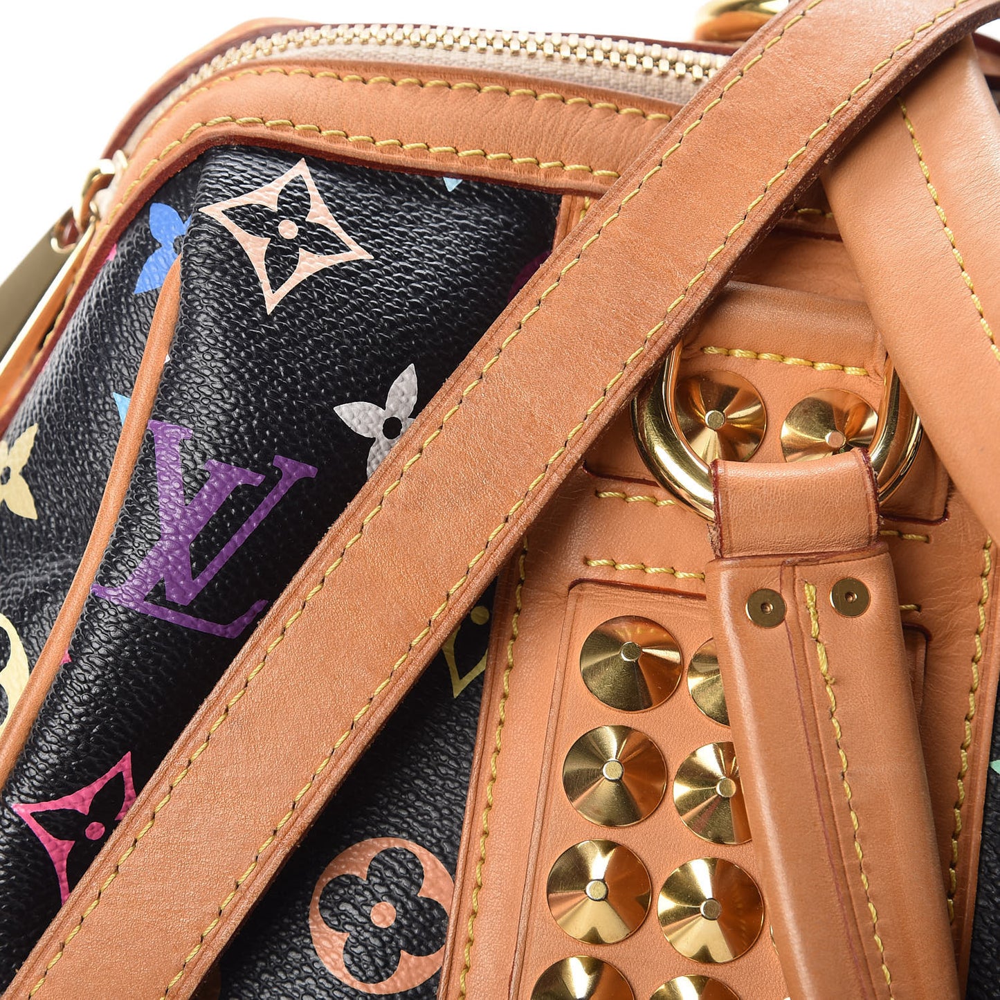 Monogram Multicolor Courtney MM Black