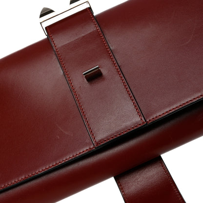 Hermes Box Medor 29 Clutch Rouge H 7 of 14