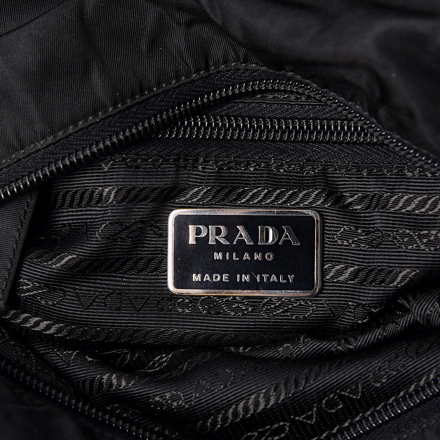 Prada Tessuto Nylon Tote Black 5 of 9