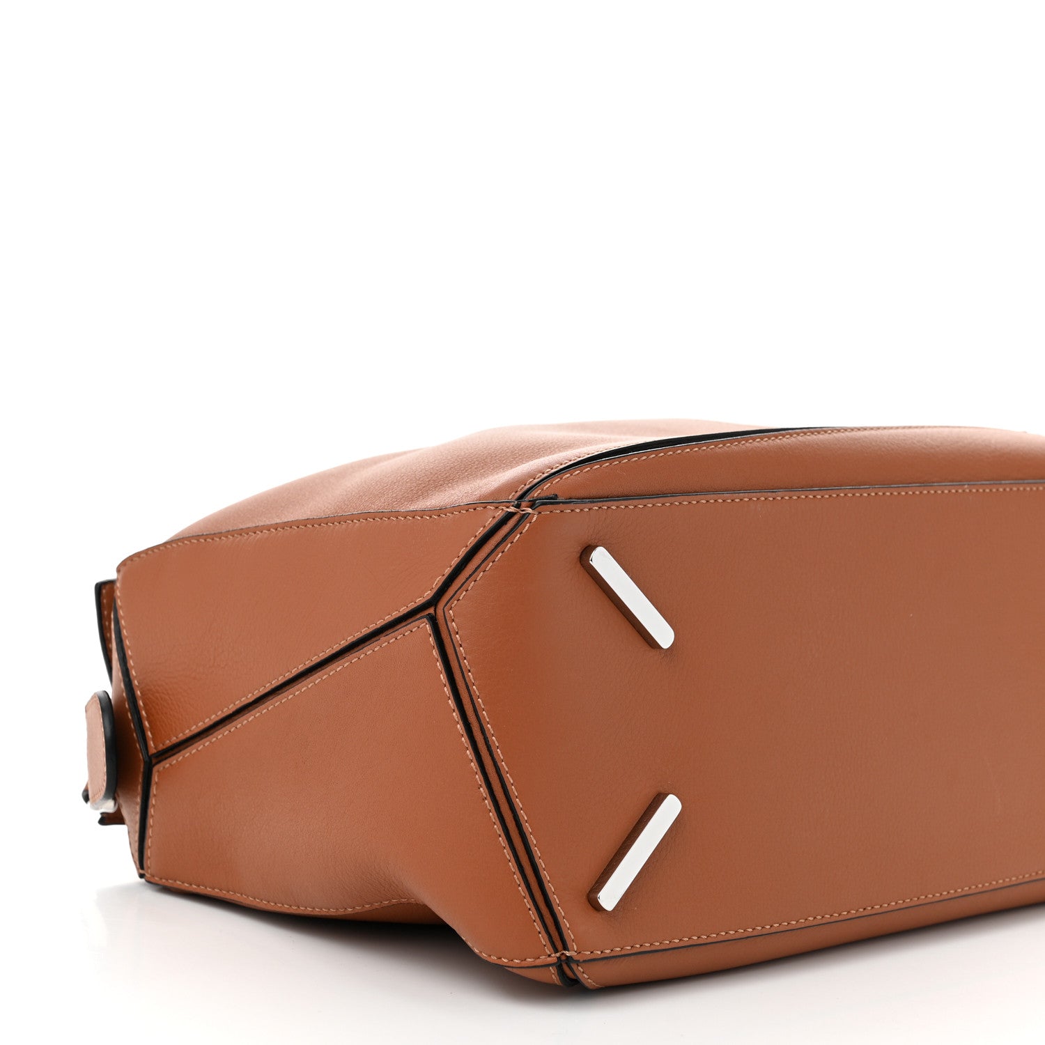 Loewe Calfskin Medium Puzzle Bag Tan 8 of 10