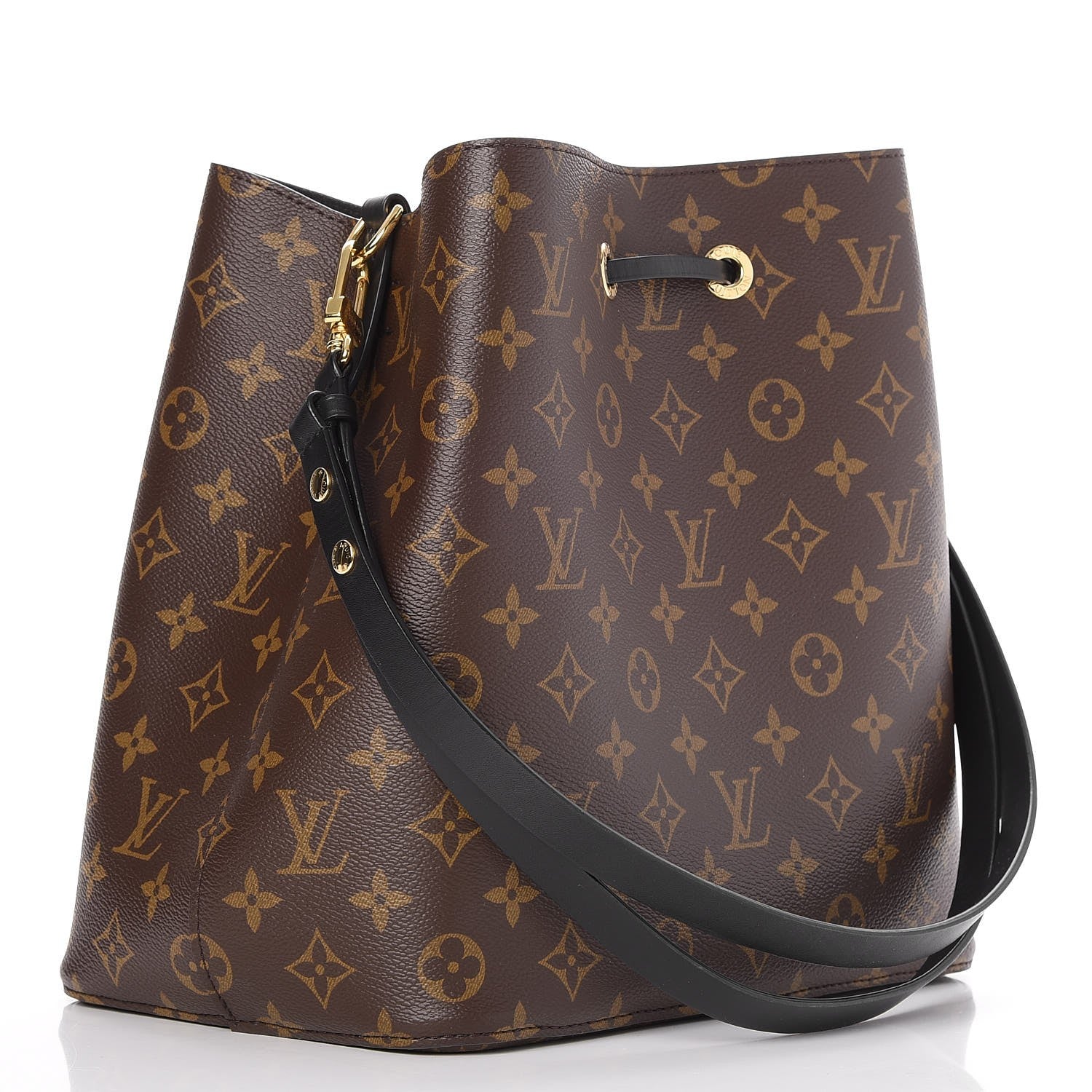 Louis Vuitton Monogram Neonoe MM Black 3 of 7