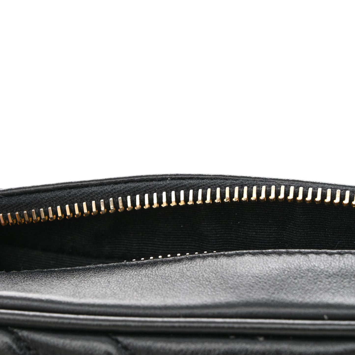 Calfskin Matelasse Monogram Lou Camera Bag Black