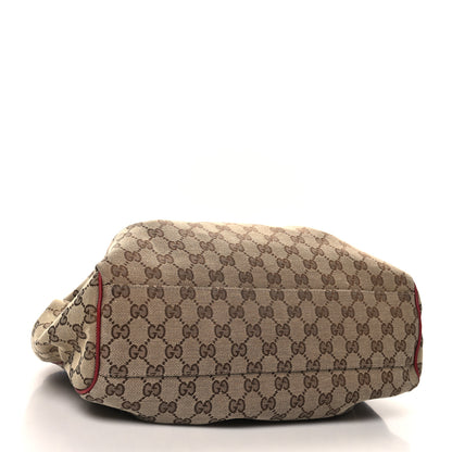 Gucci Monogram Medium Sukey Tote Dark Red 4 of 11
