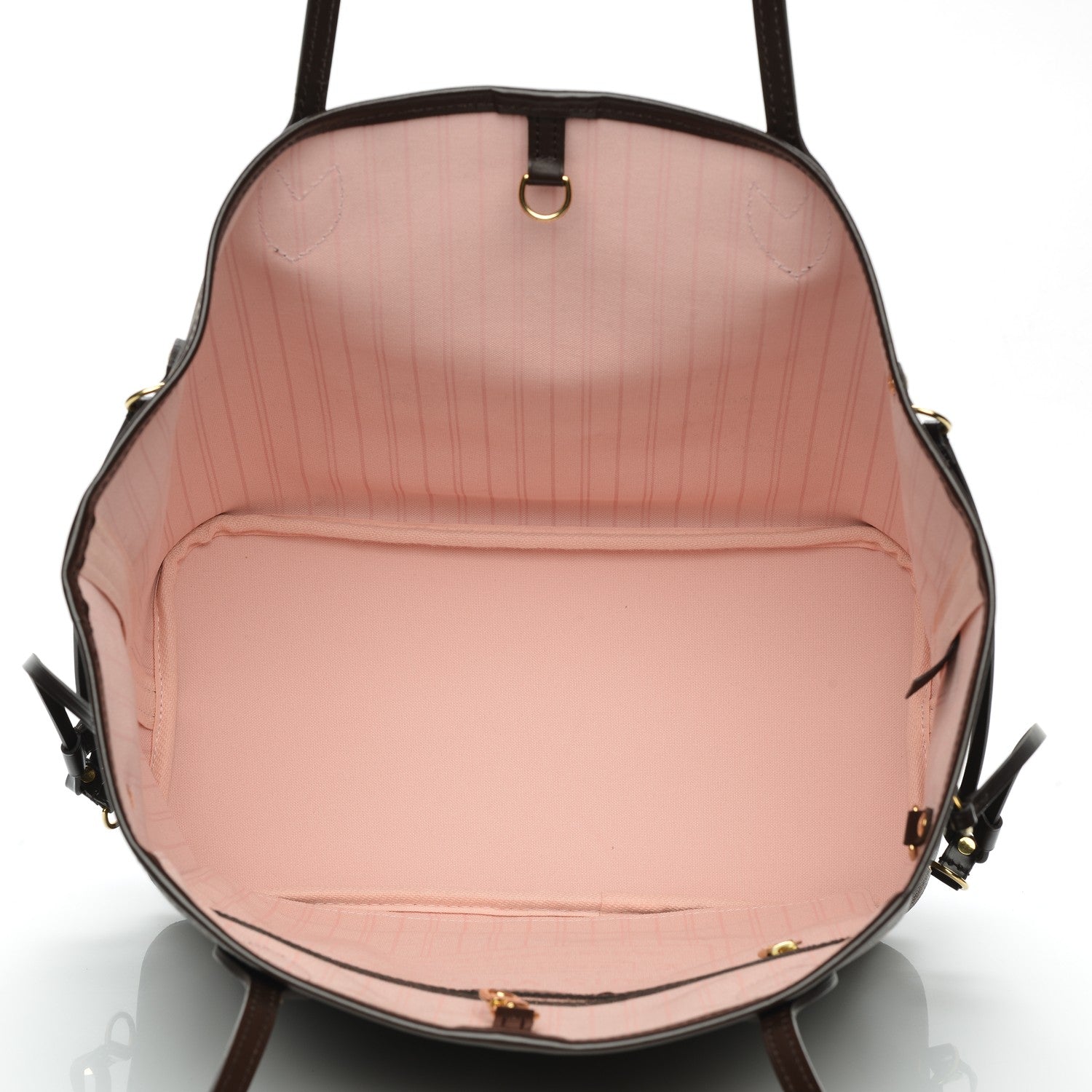 Louis Vuitton Damier Ebene Neo Neverfull MM Rose Ballerine 5 of 7