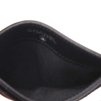 Chanel Patent Calfskin Quilted Card Holder Black 4 of 9