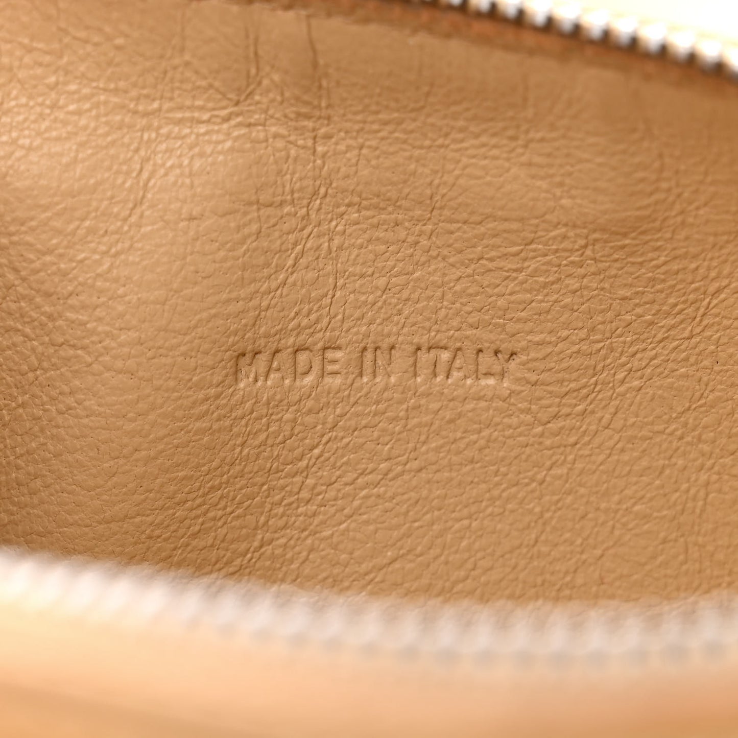 Lambskin CC Shoulder Bag Beige