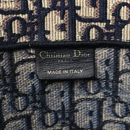 Christian Dior Oblique Large Book Tote Blue Multicolor 6 of 12