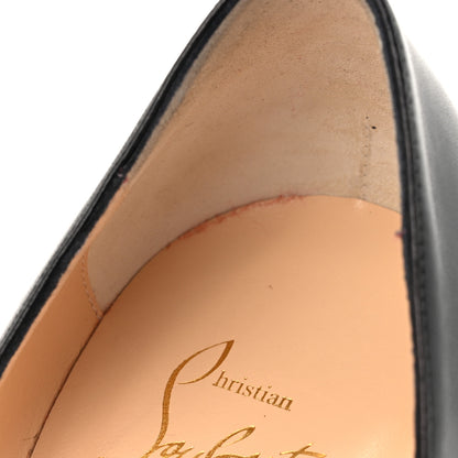 Christian Louboutin Shiny Nappa Breche 100 Pumps 39 Black 9 of 11