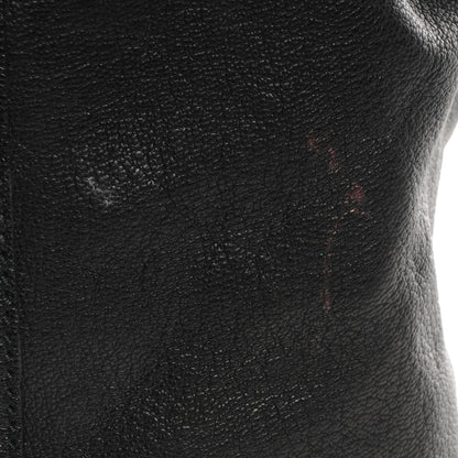 Saint Laurent Leather Reversible Double Sac Y Tote Black Bronze 8 of 10