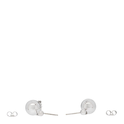 Tiffany Sterling Silver 10mm HardWear Ball Drop Earrings 3 of 4